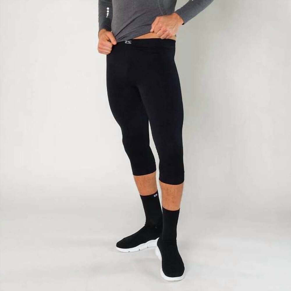 NEW ZENSAH the recovery capris in black